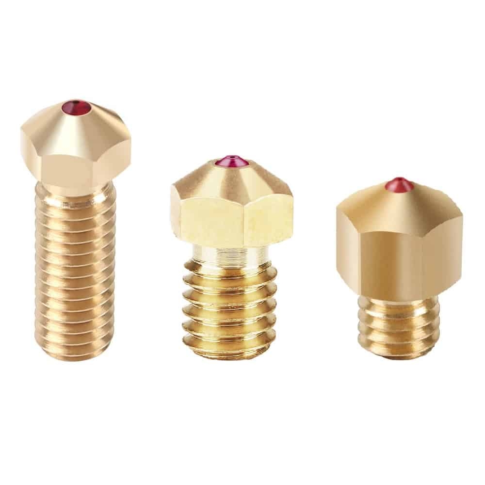 precision ruby nozzle for industrial equipment